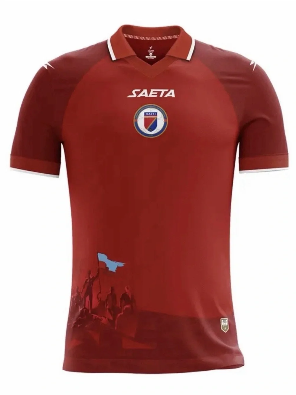 New Haiti Red Soccer Jersey World Cup